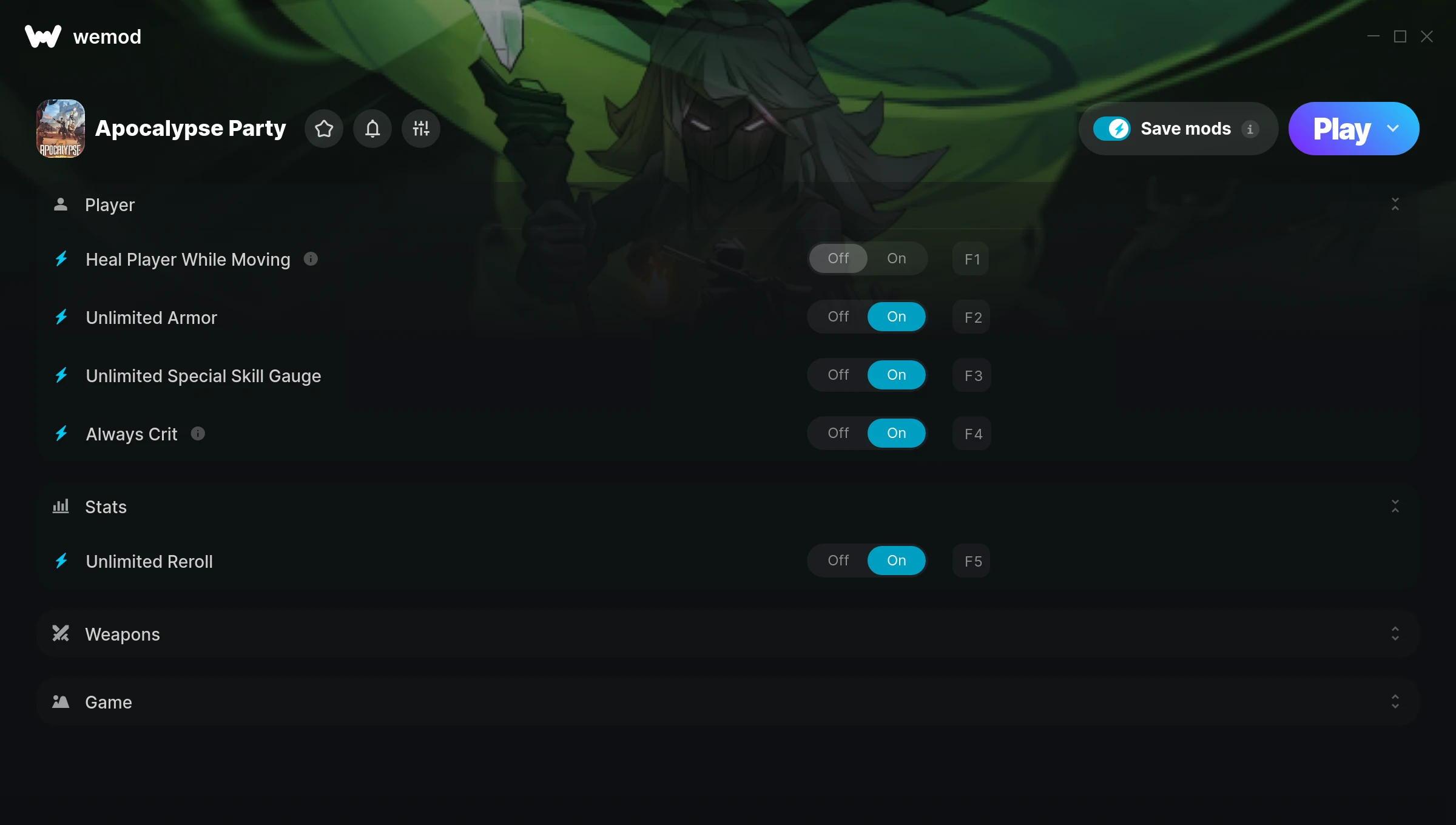 Apocalypse Party Trainer screenshot
