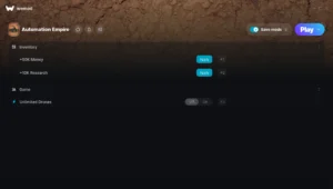 Automation Empire Trainer screenshot