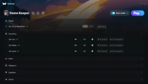 Dome Keeper Trainer screenshot