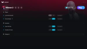 Hitman 2 Trainer screenshot