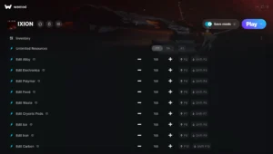 IXION Trainer screenshot