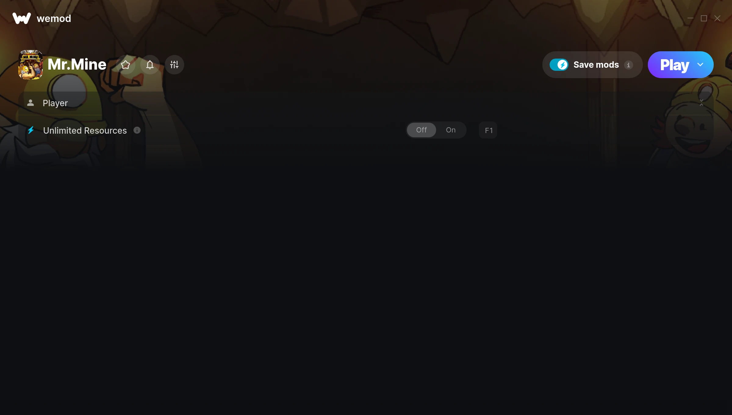 Mr.Mine Trainer screenshot