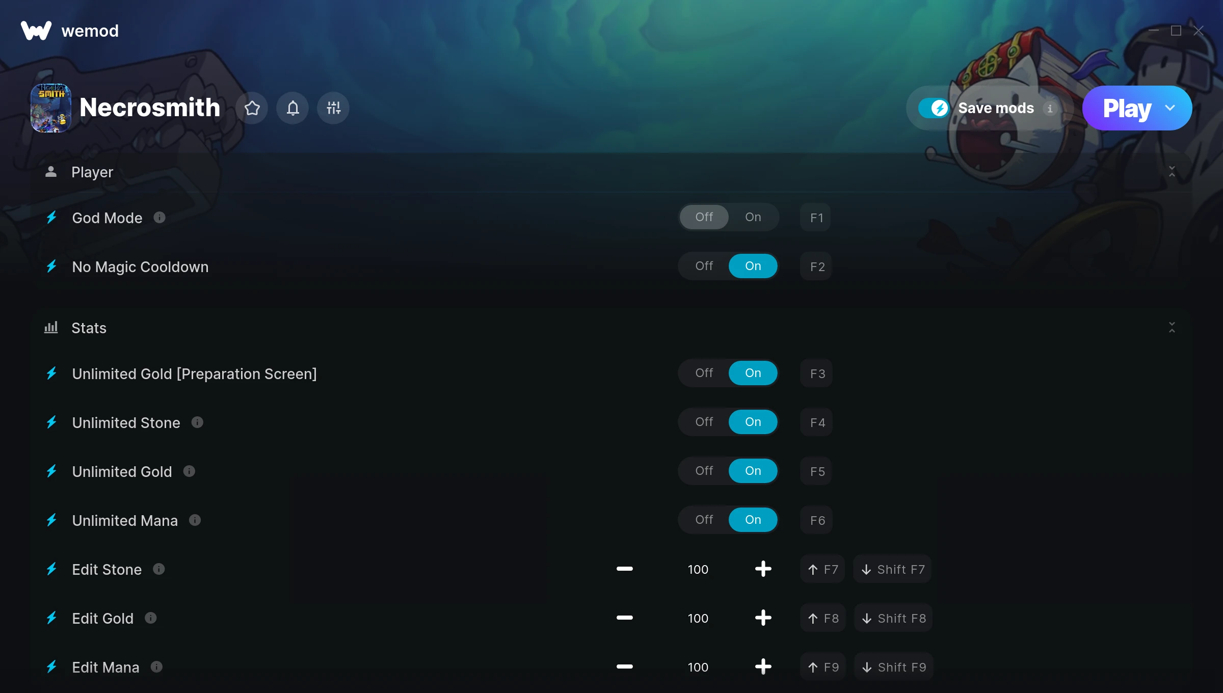Necrosmith Trainer screenshot