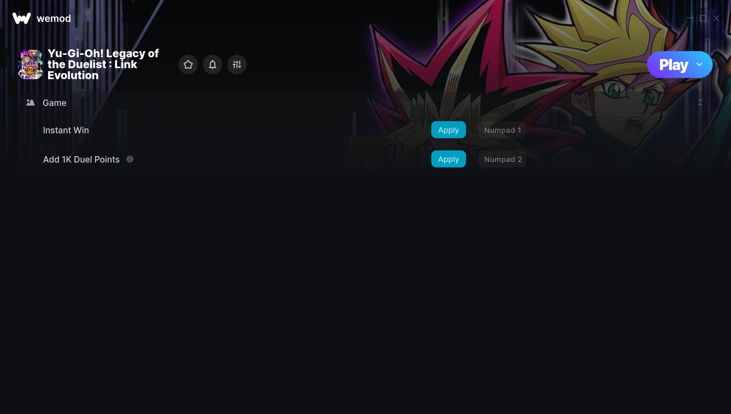 Yu-Gi-Oh! Legacy of the Duelist : Link Evolution Trainer screenshot