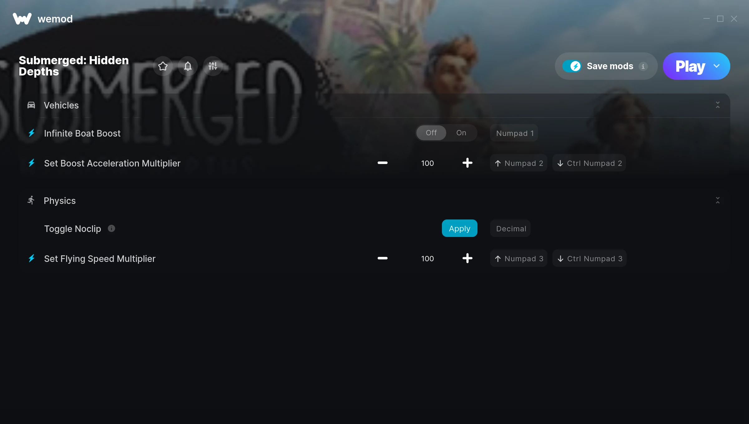 Submerged: Hidden Depths Trainer screenshot