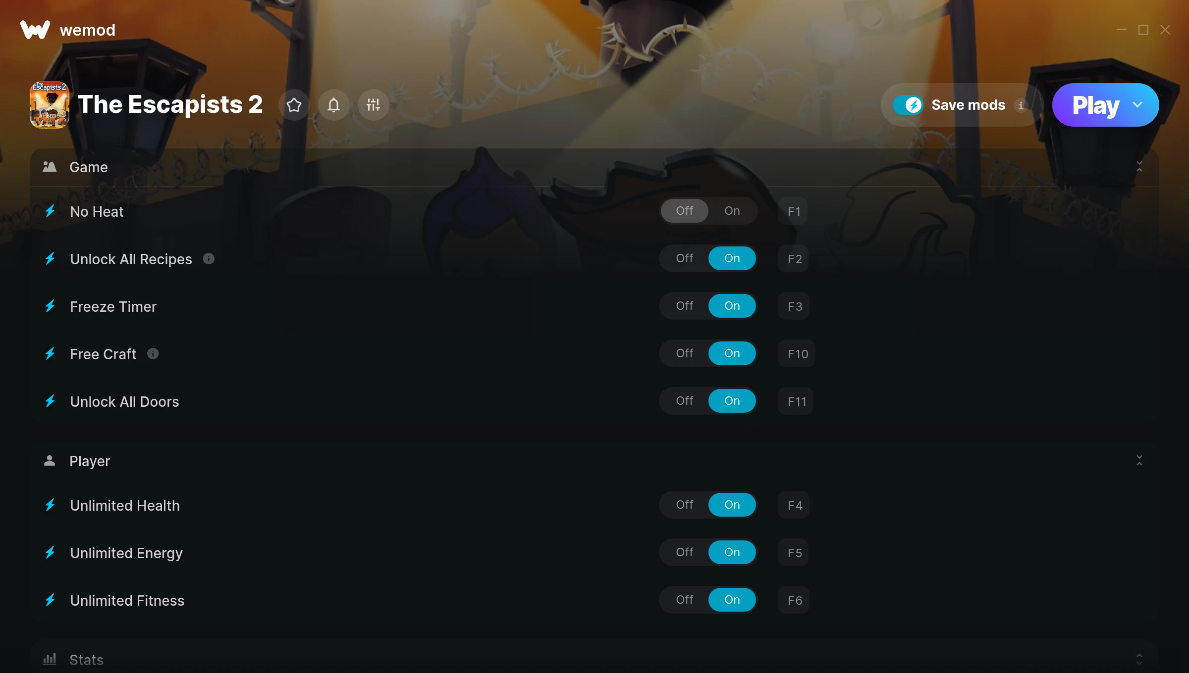 The Escapists 2 Trainer screenshot