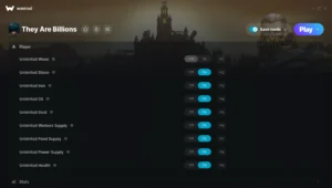 They Are Billions Trainer screenshot