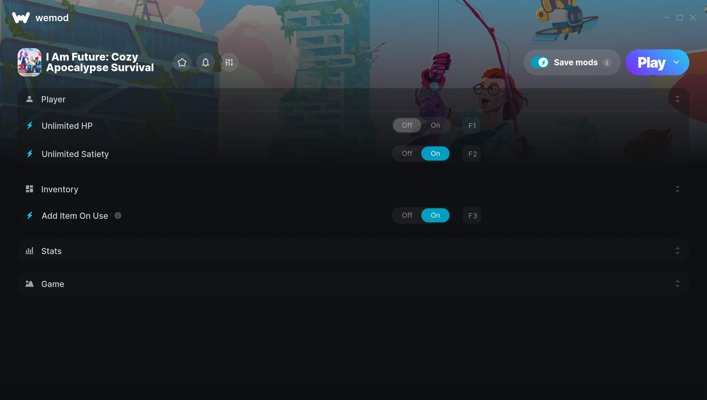 I Am Future: Cozy Apocalypse Survival Trainer screenshot