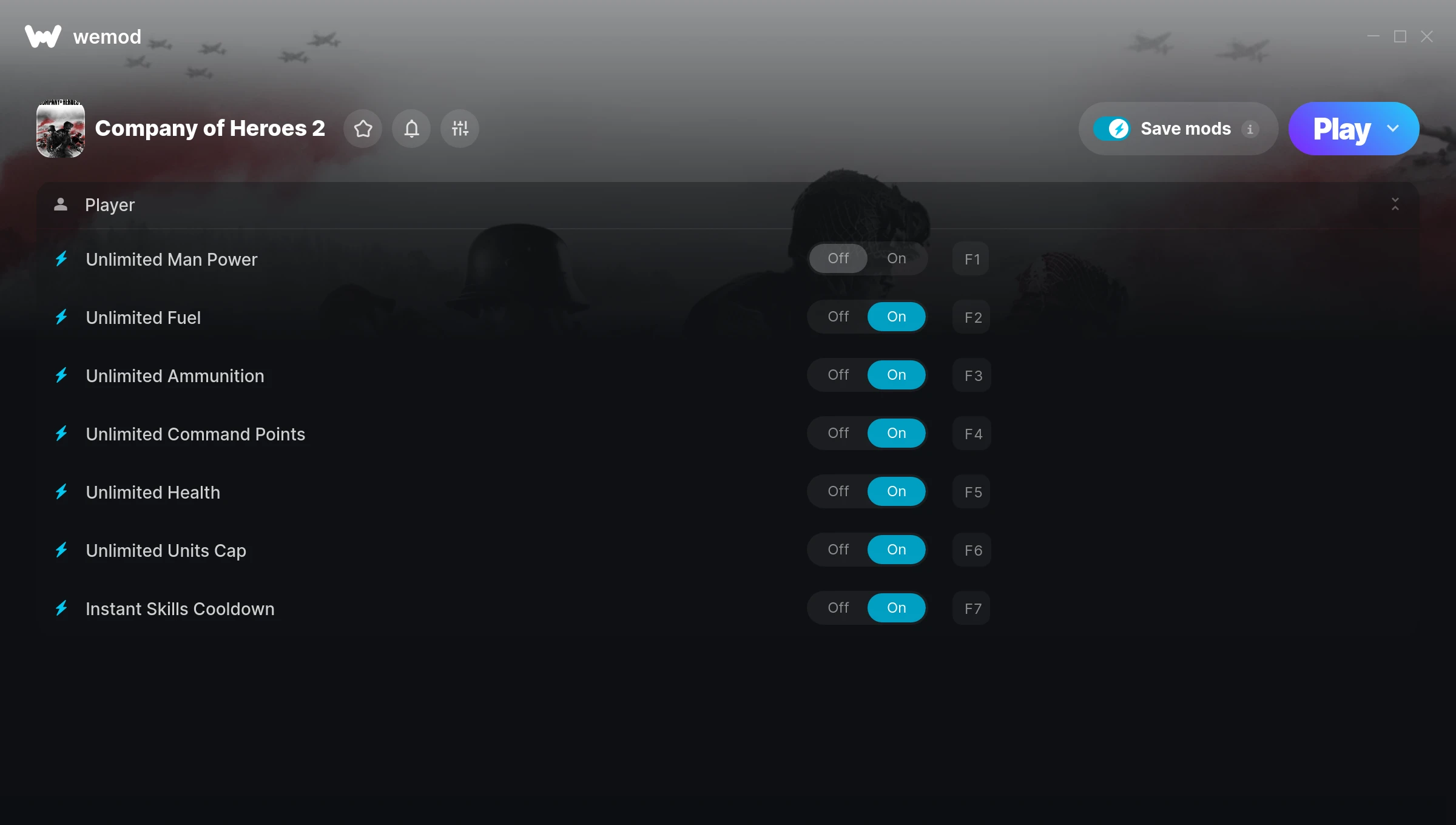 Company of Heroes 2 Trainer screenshot
