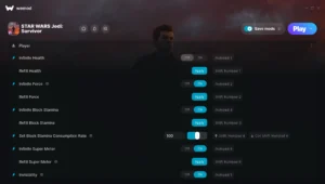 Star Wars Jedi Survivor Trainer screenshot