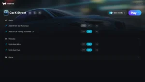 CarX Street Trainer screenshot