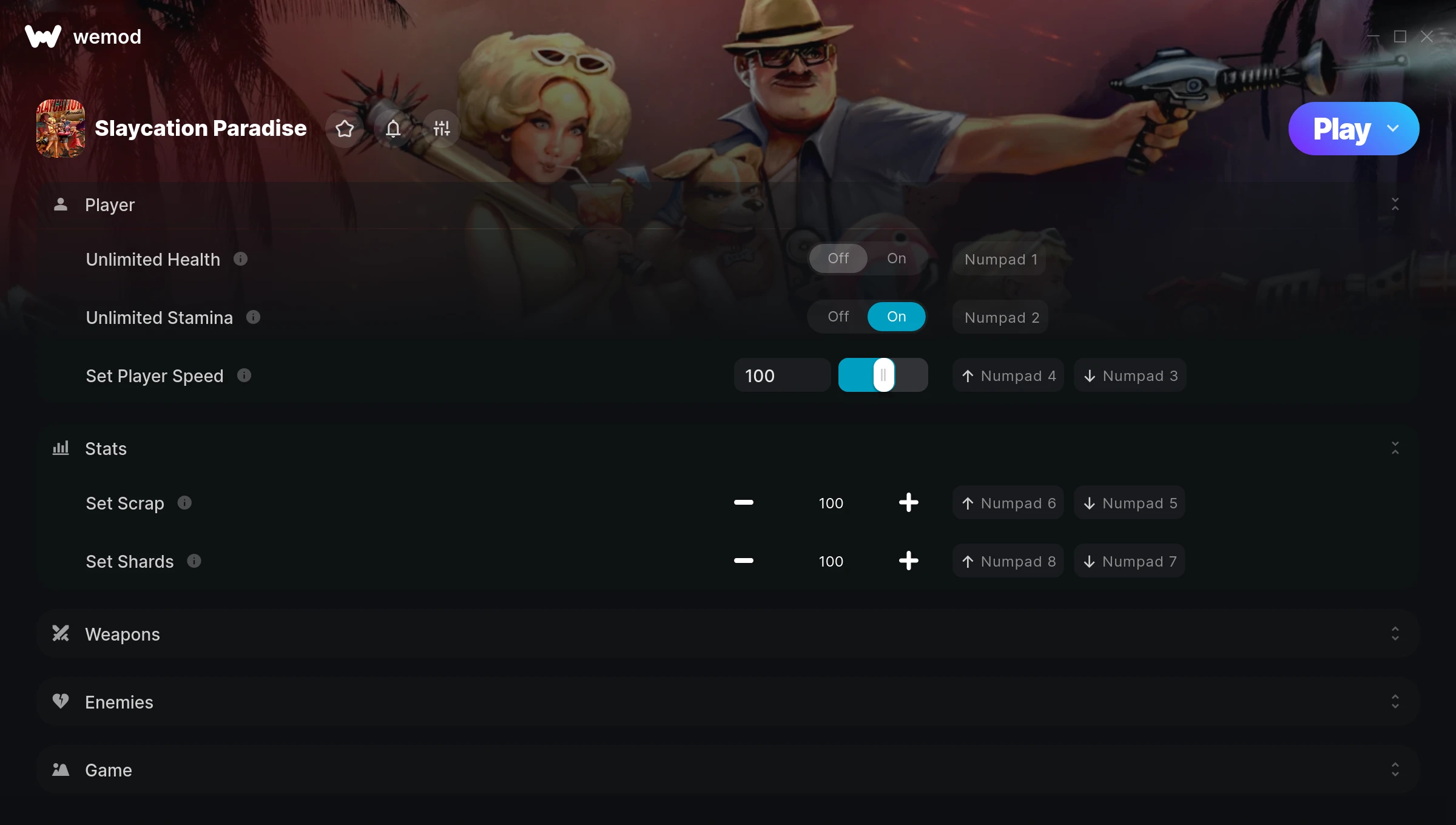 Slaycation Paradise Trainer screenshot