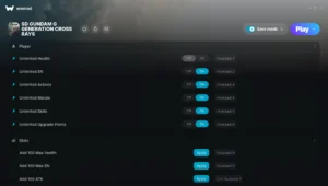 Sd Gundam G Generation Cross Rays Trainer screenshot