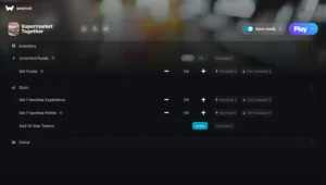 Supermarket Together Trainer screenshot