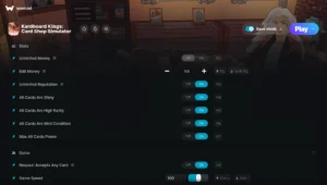 Kardboard Kings: Card Shop Simulator Trainer screenshot