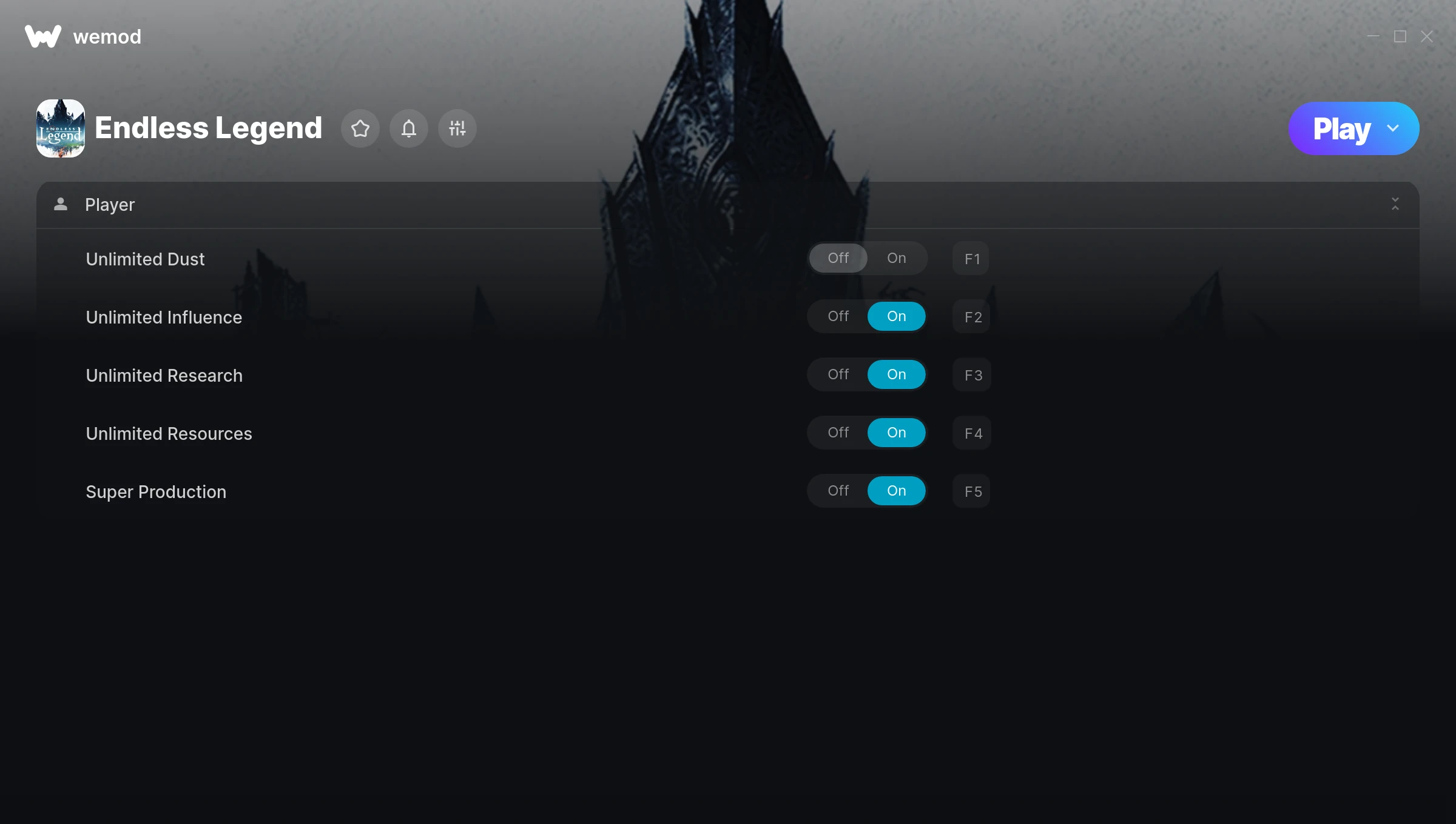 Endless Legend Trainer screenshot