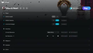 Atomic Heart Trainer screenshot