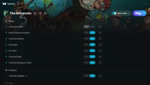 The Universim Trainer screenshot