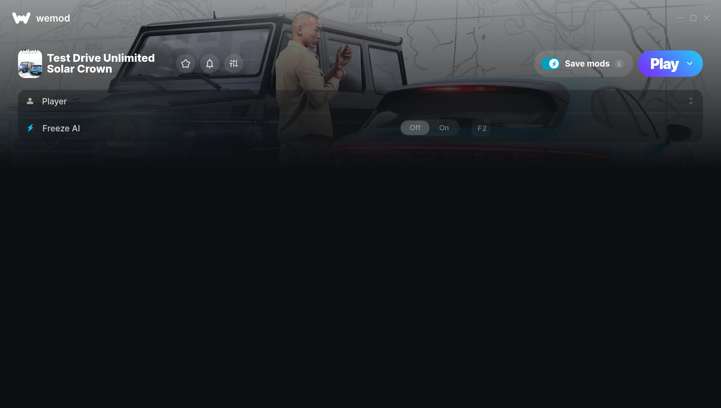 Test Drive Unlimited Solar Crown Trainer screenshot