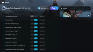 God of War Ragnarok Trainer screenshot