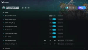 Sword Art Online Fractured Daydream Trainer screenshot