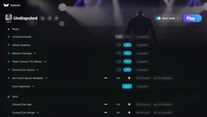 Undisputed Trainer screenshot