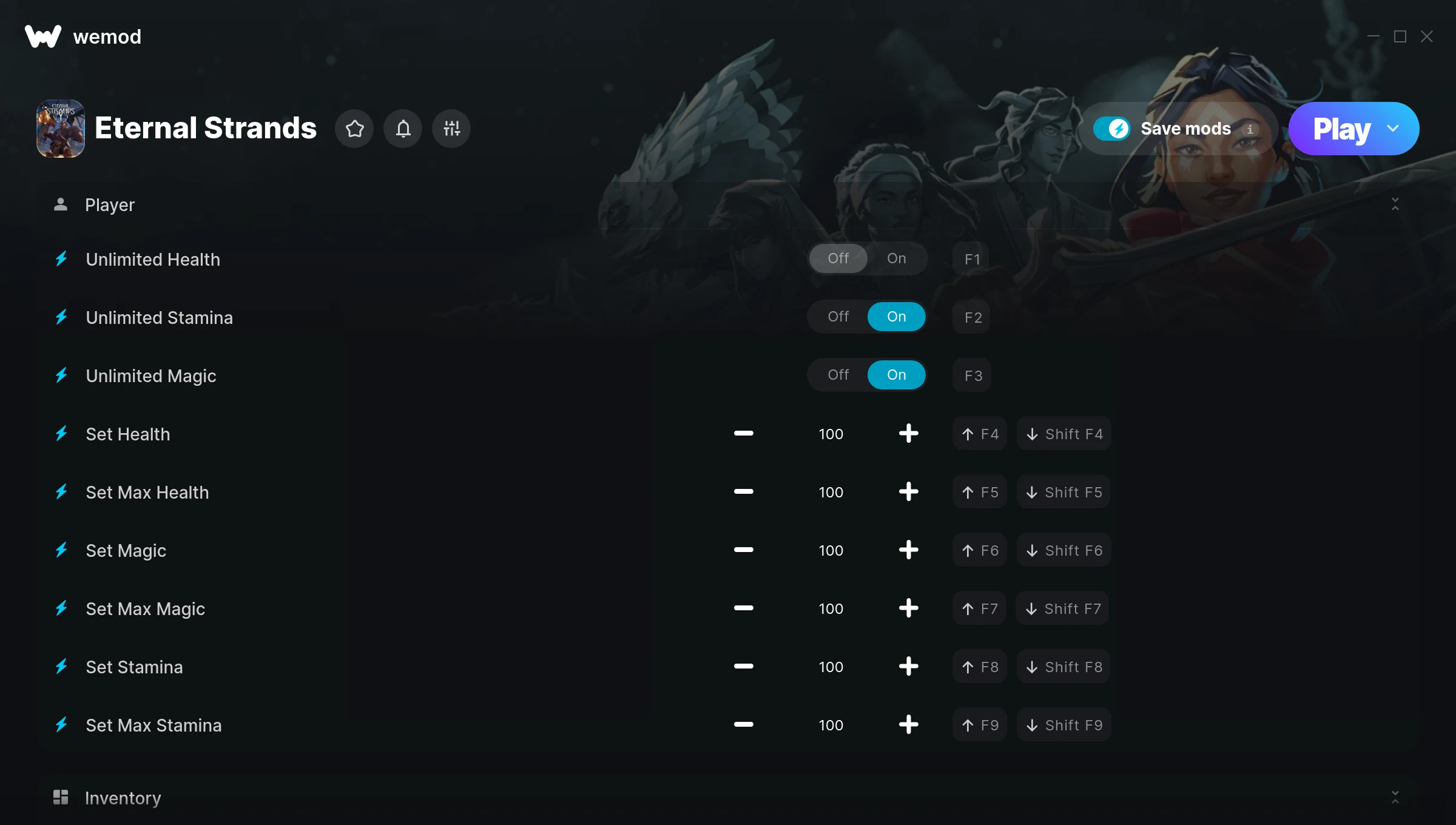 Eternal Strands Trainer screenshot