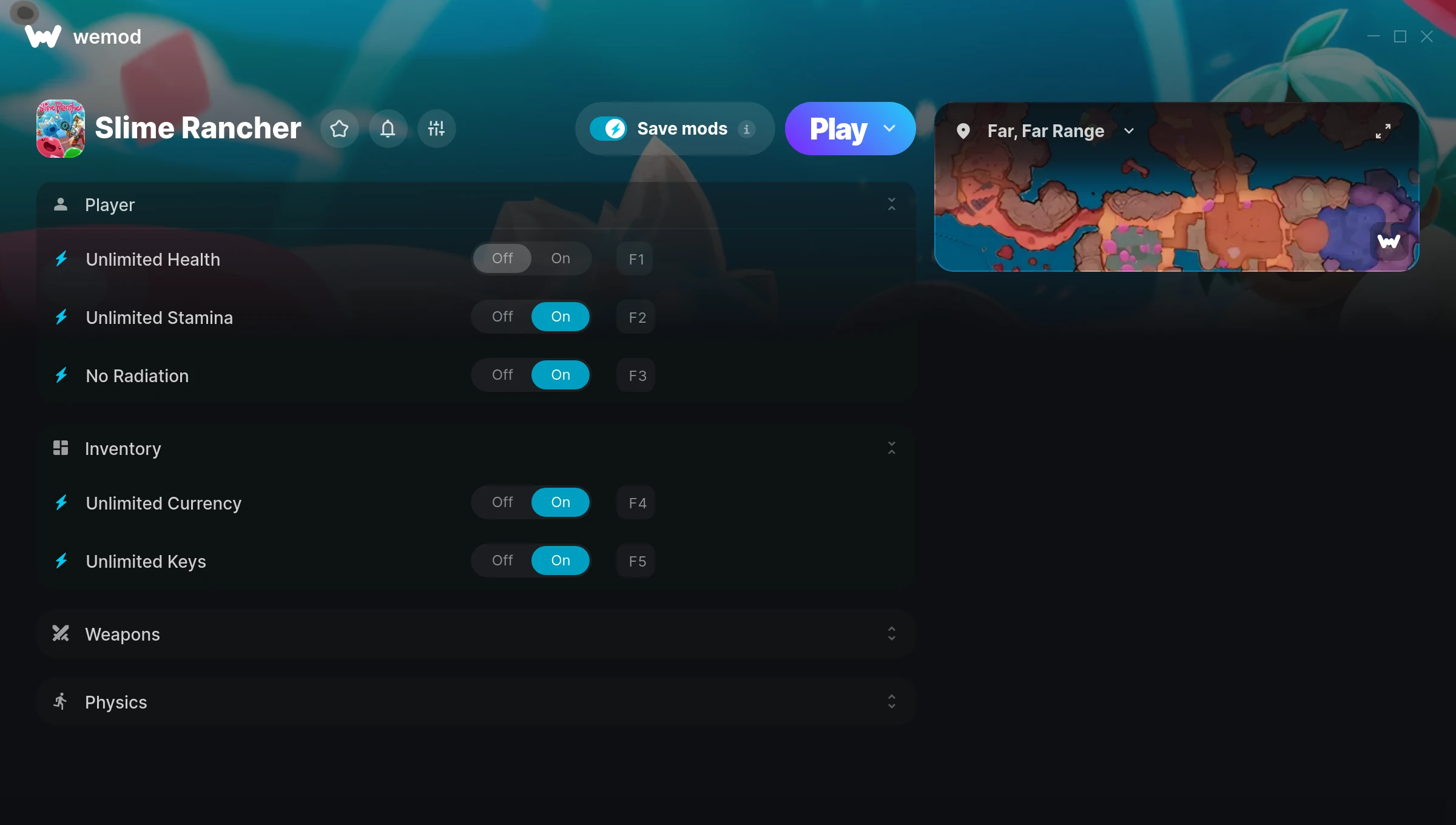 Slime Rancher Trainer screenshot