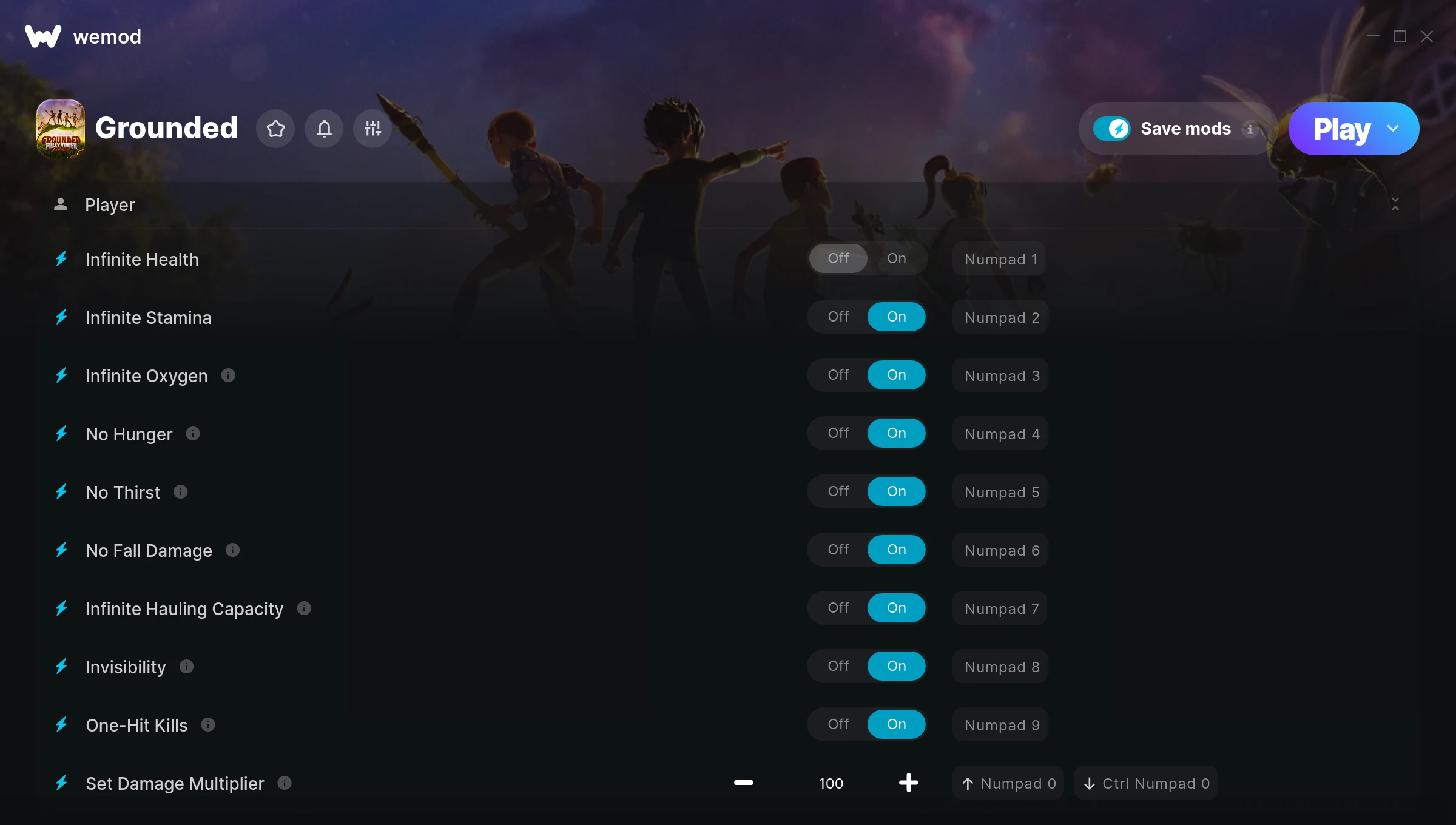 Grounded Trainer screenshot