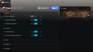 Rage 2 Trainer screenshot