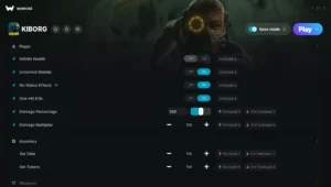 KIBORG Trainer screenshot