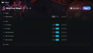 Mind Over Magic Trainer screenshot