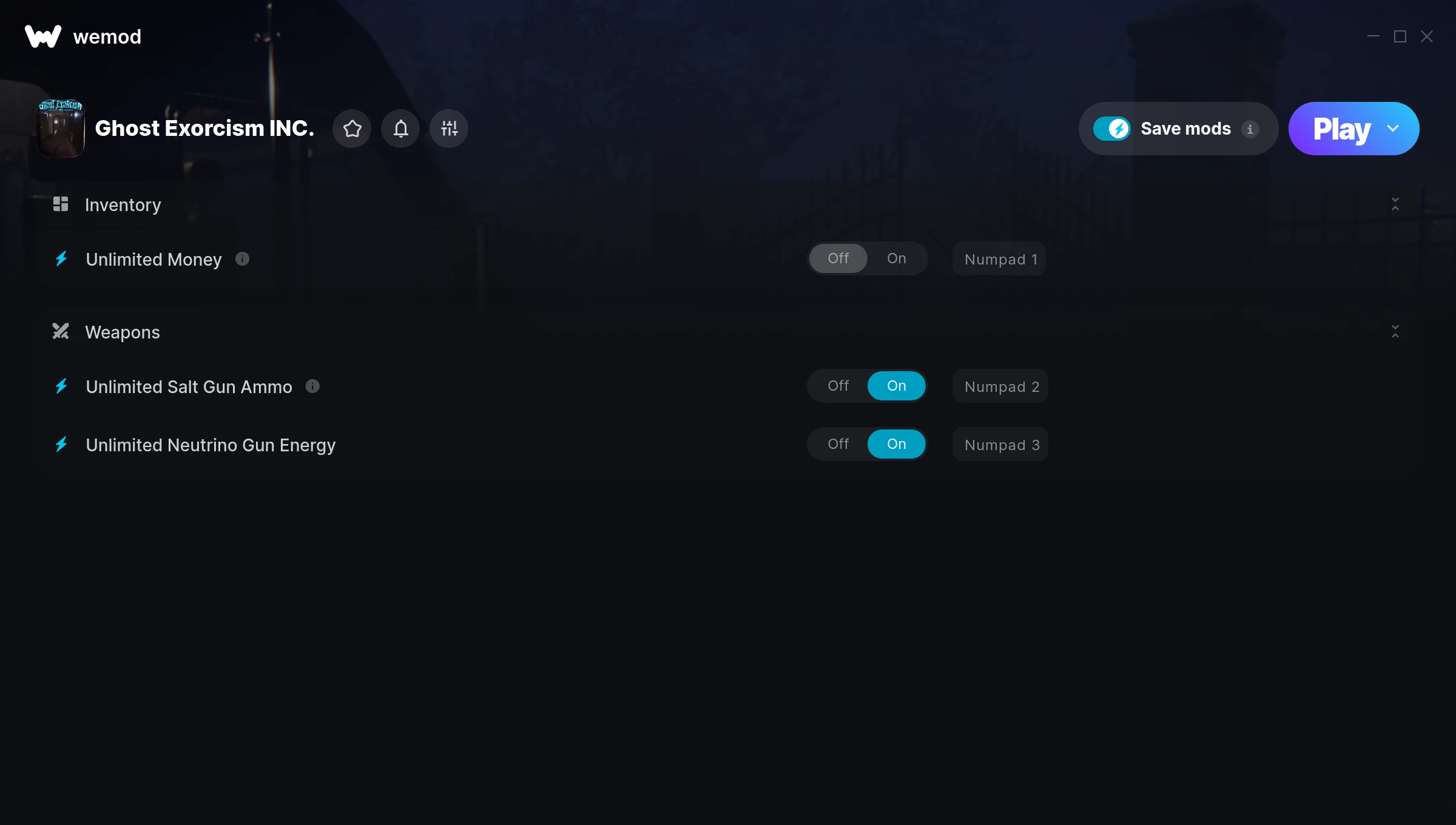 Ghost Exorcism INC. Trainer screenshot