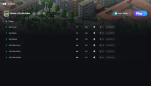Urbek City Builder Trainer screenshot