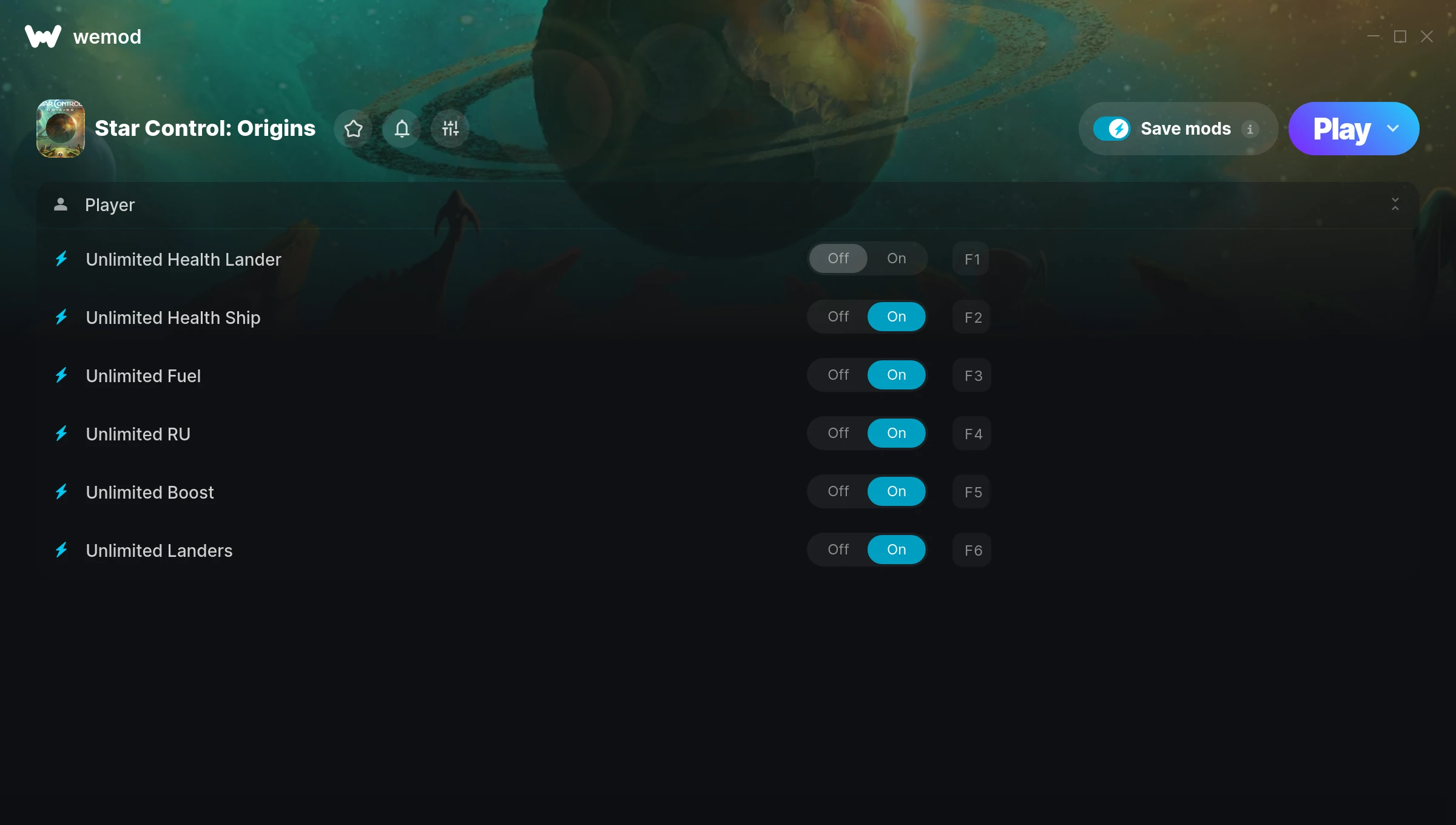 Star Control: Origins Trainer screenshot