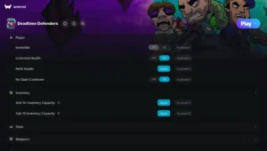 Deadtime Defenders Trainer screenshot