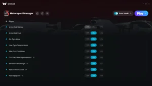 Motorsport Manager Trainer screenshot