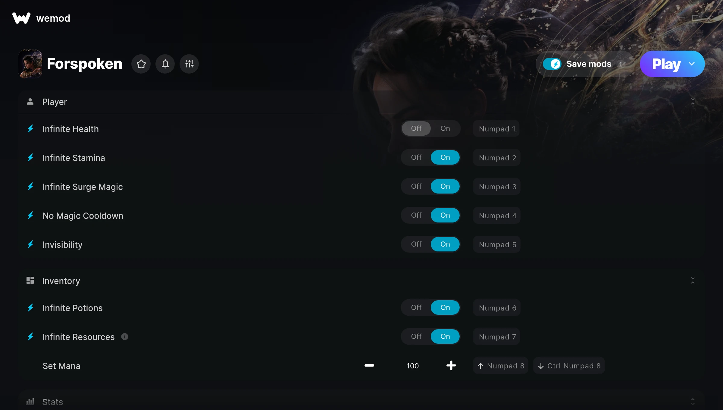 Forspoken Trainer screenshot