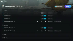 Towers of Aghasba Trainer screenshot