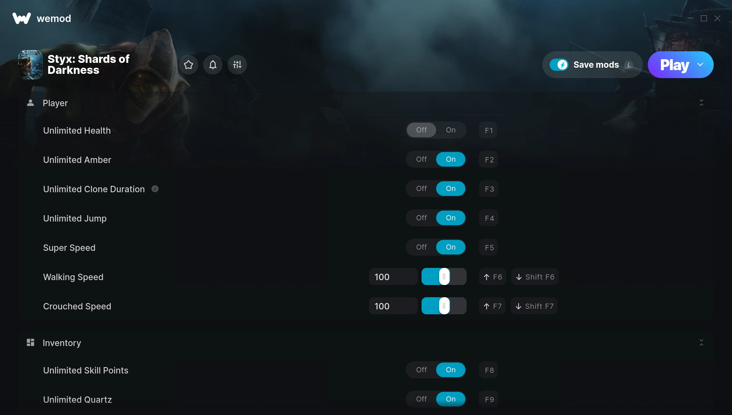 Styx: Shards of Darkness Trainer screenshot