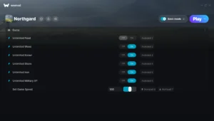 Northgard Trainer screenshot