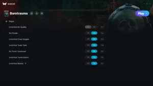 Barotrauma Trainer screenshot