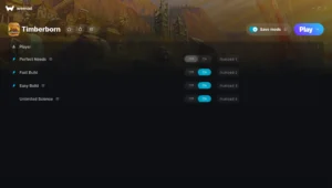 Timberborn Trainer screenshot