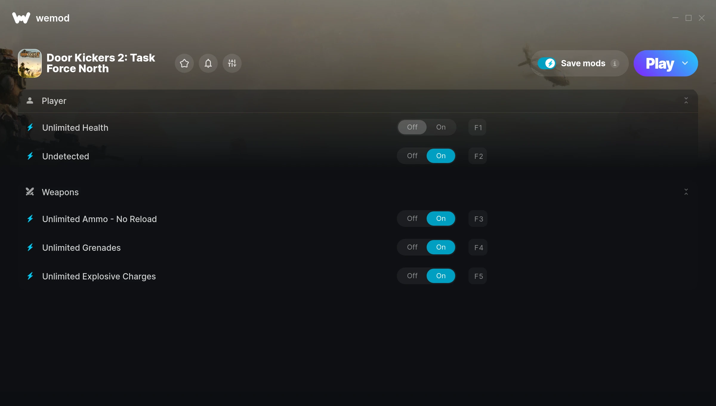 Door Kickers 2 Task Force North Trainer screenshot