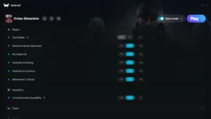 Crime Simulator Trainer screenshot