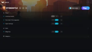 DYSMANTLE Trainer screenshot