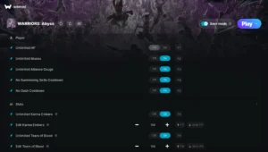 Warriors Abyss Trainer screenshot