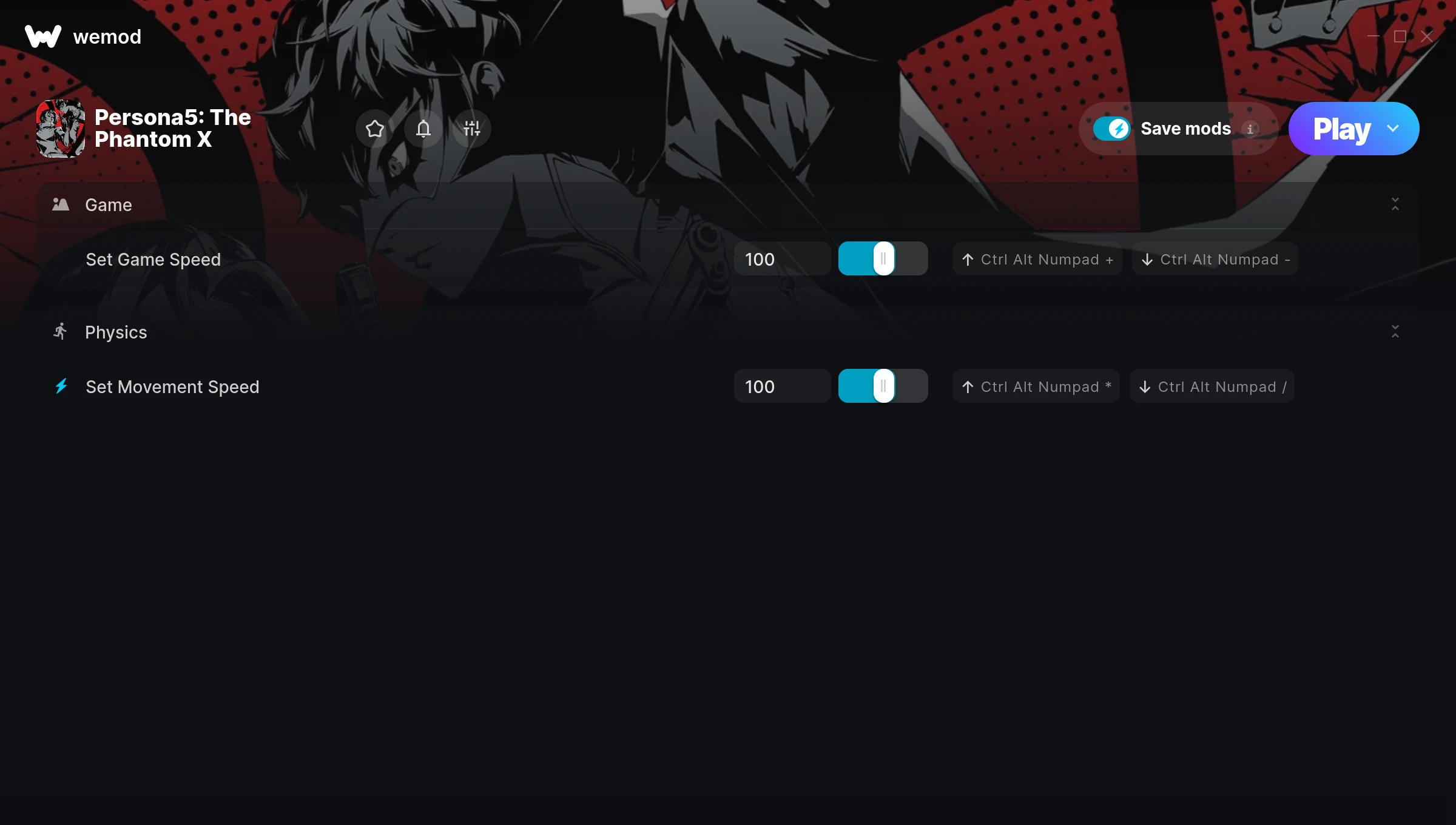 Persona5: The Phantom X Trainer screenshot