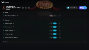 Five Nights at Freddy's: Secret of the Mimic Trainer screenshot