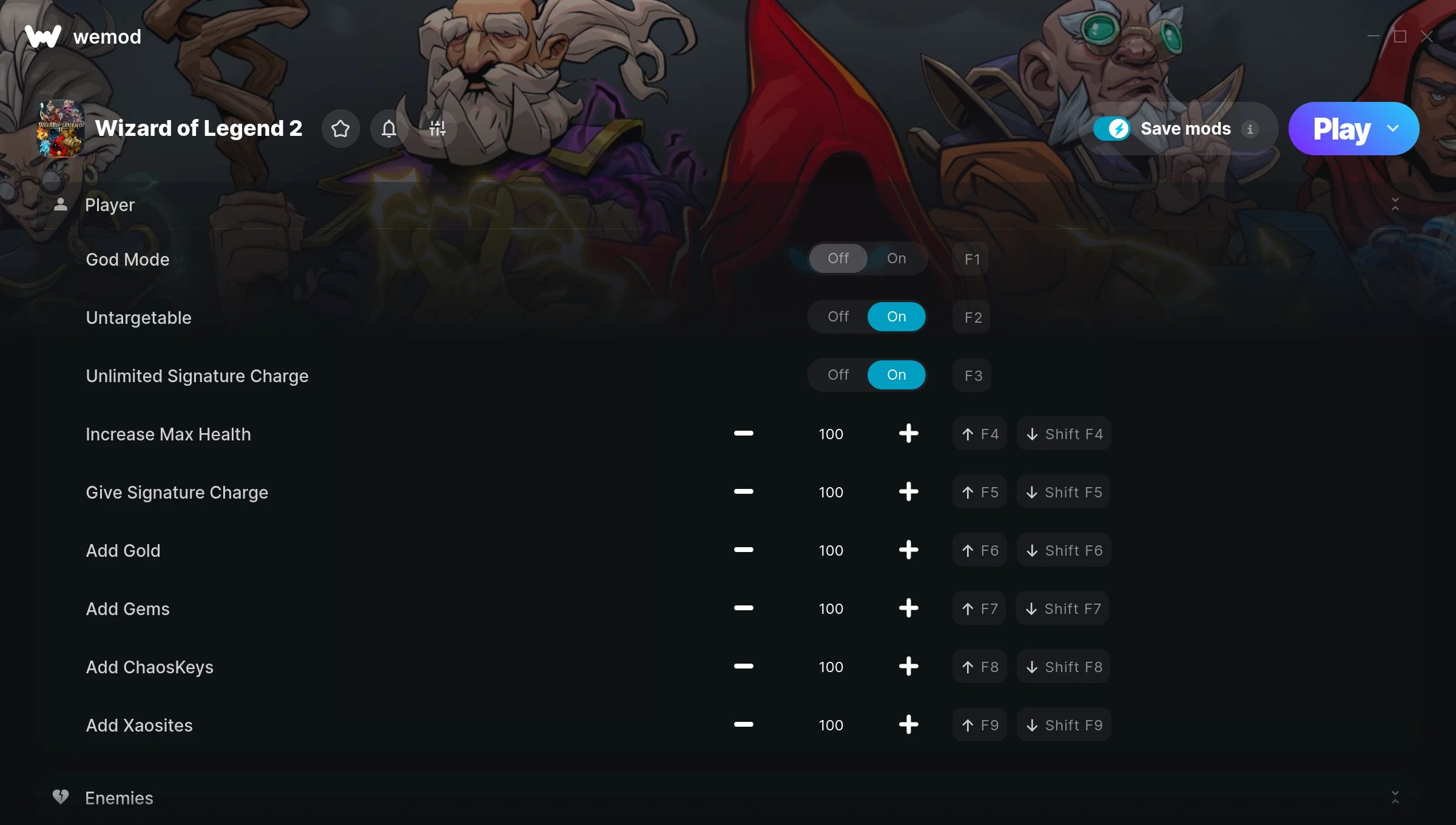 Wizard of Legend 2 Trainer screenshot